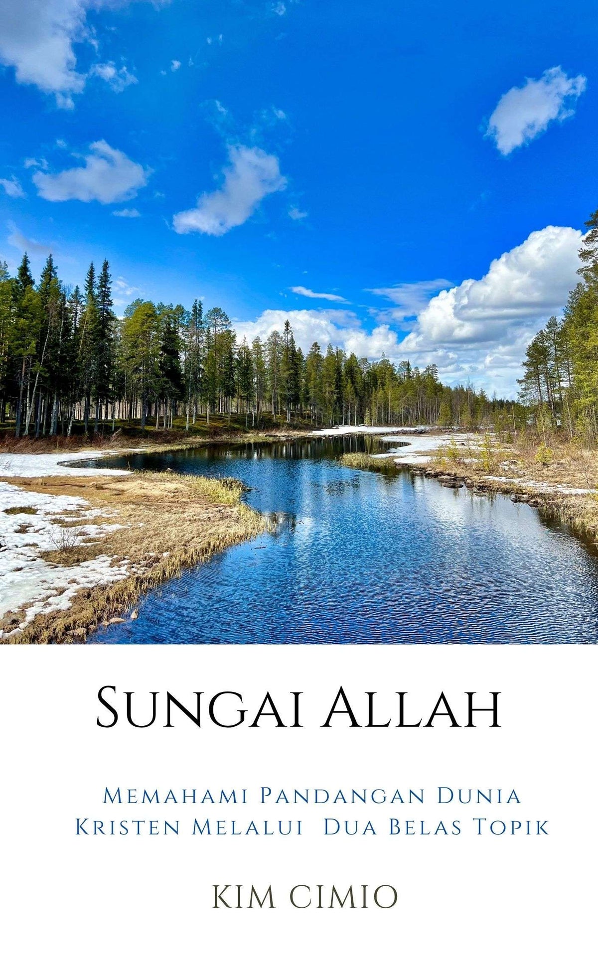 Sungai Allah — sampul buku (edisi Bahasa Indonesia)